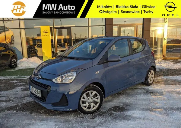 samochody osobowe Hyundai i10 cena 34900 przebieg: 52439, rok produkcji 2016 z Nekla